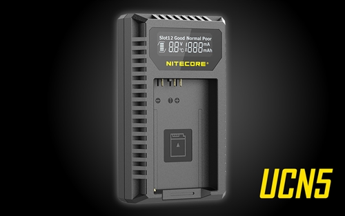 Nitecore UCN5 Dual-Slot USB-C QC Battery Charger
