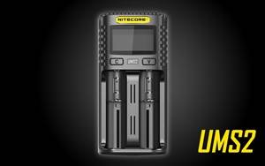 NITECORE UMS2 Intelligent USB Dual-Slot Superb Battery Charger