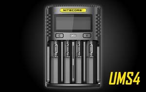 NITECORE UMS4 Intelligent USB Four-Slot Superb Battery Charger
