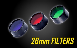 Nitecore Color Filters For 26mm Flashlights like MH12 Pro, MT1C Pro, and MT2C Pro