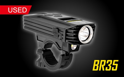 NITECORE BR35 1800 Lumen USB Rechargeable Dual Distance Beam Bike Light - Used