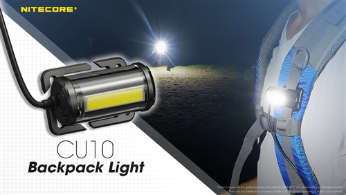 Nitecore CU10 Backpack Flashlight