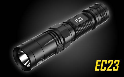 NITECORE EC23 1800 Lumen High Performance Compact Everyday Carry LED Flashlight