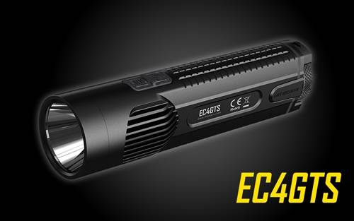 NITECORE EC4GTS 1800 Lumen Unibody Long Throw Search Flashlight