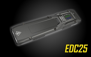 Nitecore EDC25 3000 Lumen USB-C Rechargeable Flat EDC Flashlight