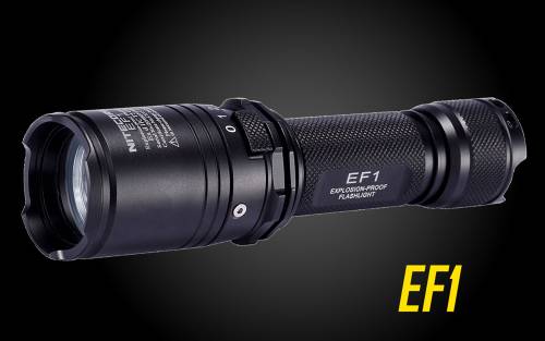 NITECORE EF1 Explorer LED Flashlight 830 Lumen