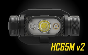 Nitecore HC65M v2 NVG Rechargeable Headlamp with Red Light