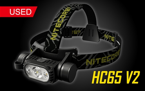 Nitecore HC65 v2 1750 Lumen USB-C Rechargeable Headlamp - Used