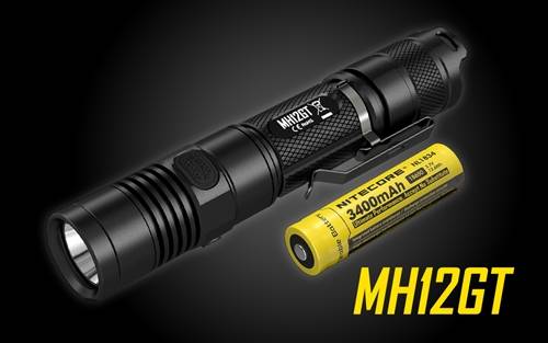 Nitecore MH12GT 1000 Lumens USB Rechargeable Flashlight