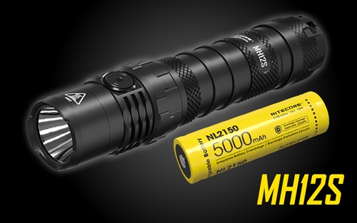 NITECORE MH12S 1800 Lumen USB-C Rechargeable Flashlight