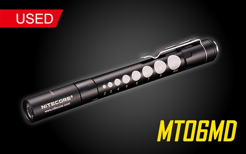 Nitecore MT06MD 180 Lumen Nichia 219B LED Pen Flashlight - Used