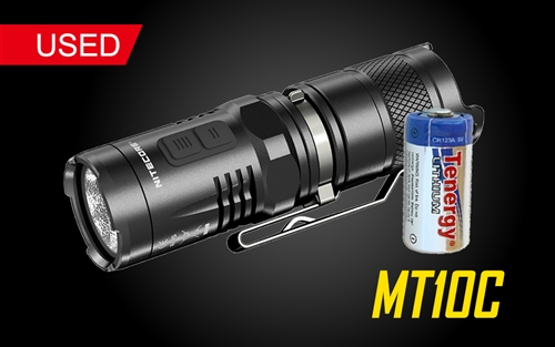 NITECORE MT10C 920 Lumen Multitask Tactical Flashlight with Red Light - Used