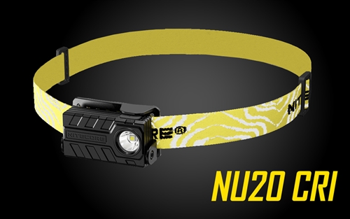 Nitecore NU20 CRI USB Rechargeable Headlamp