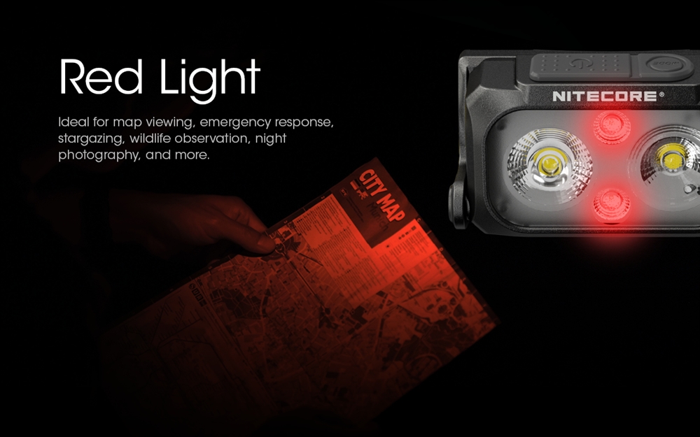 NITECORE NU25 400 lumens Ultralight Rechargeable Headlamp