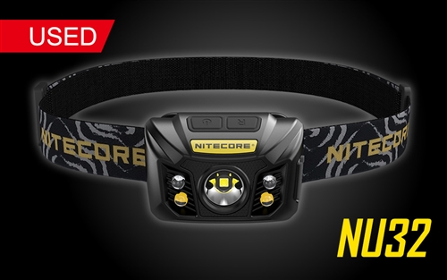 NITECORE NU32 550 Lumen LED Rechargeable Headlamp with White and Red Beams