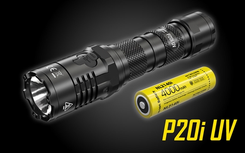 NITECORE P20i UV 1800 Lumen Flashlight with UV Light