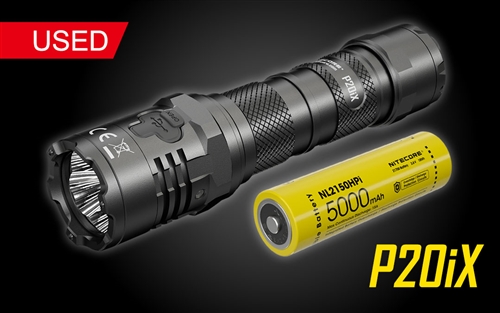 NITECORE P20iX 4000 Lumen USB-C Rechargeable Flashlight - Used