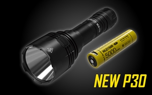 NITECORE NEW P30 1000 Lumen 676 Yard Long Throw Hunting Flashlight