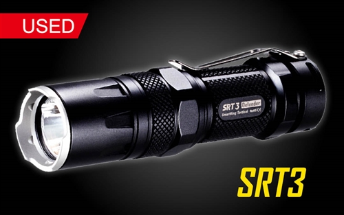 Nitecore SRT3 Defender 550 Lumen SmartRing LED Tactical Flashlight - Used