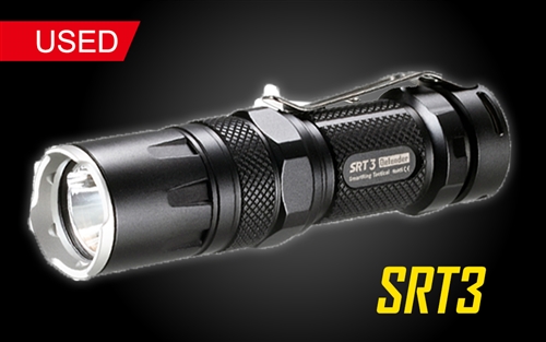 Nitecore SRT3 Grey Defender 550 Lumen SmartRing LED Tactical Flashlight - Used