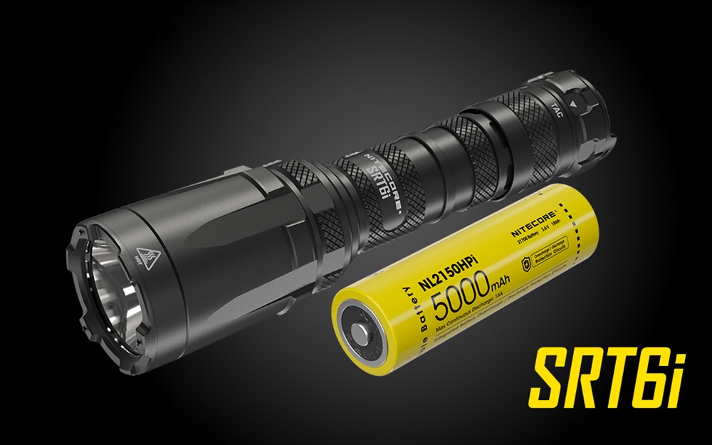 Nitecore - SRT6i - Smart Selector Ring - 2100 lumens e 510 metri - Torcia  Led Ricaricabile USB-C