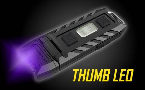 Nitecore Thumb LEO USB Rechargeable White/UV LED Keychain Light