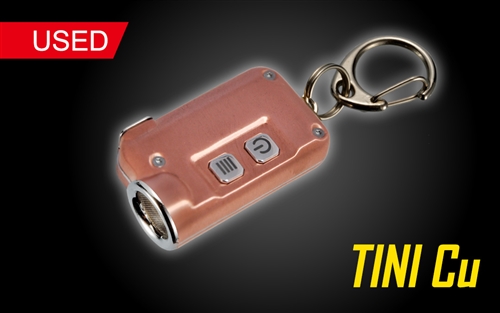 NITECORE TINI 380 Lumen Super Small USB Rechargeable LED Keychain Flashlight (Copper)