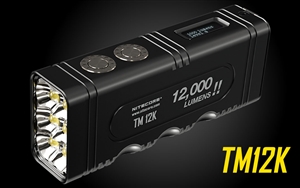 NITECORE TM12K 12,000 Lumen Rechargeable Flashlight