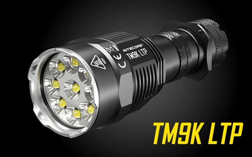 NITECORE TM9K LTP 9800 Lumen Rechargeable Flashlight