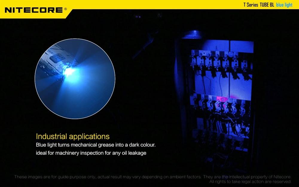 Nitecore Tube Blue Light Rechargeable LED Key Ring Torch – Torch