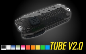 NITECORE TUBE V2.0 55 Lumen USB Rechargeable UltraLight Keychain Flashlight