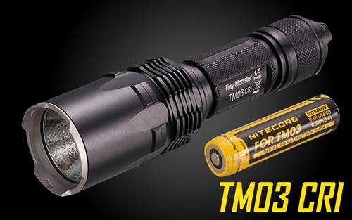 NiteCore TM03 CRI 2600 Lumen LED Flashlight