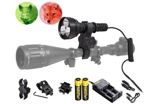 Orion M30C 700 Lumens Hunting Light Kit, Green or Red