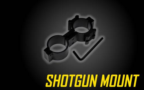 Shotgun Mount for 1 inch Tactical Flashlights