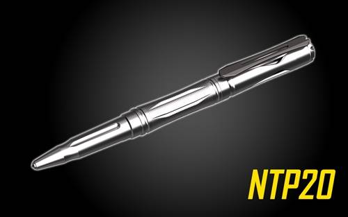 NITECORE NTP20 Titanium Tactical Pen with Tungsten Tip