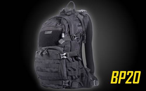 Nitecore BP20 Multi-Purpose All-Weather MOLLE Compatible Backpack with Packable Rain Cover