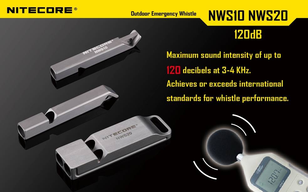 Nitecore NSW10 Emergency Whistle