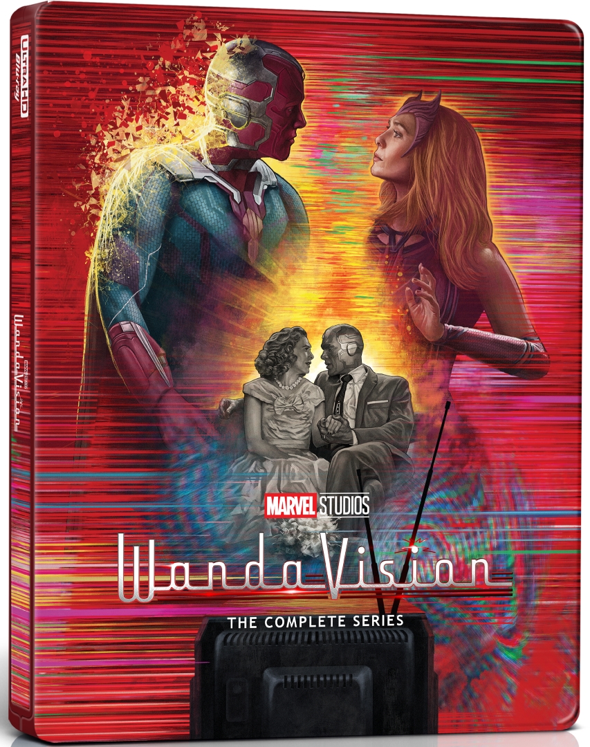 WandaVision: The Complete Series (SteelBook) in 4K Ultra HD Blu-ray at HD  MOVIE SOURCE
