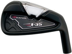 Set of 3-PW Heater F-35 Hybrid/Iron Combo, Heater F-35 10.5Â° Driver, 3 & 5 Woods, & Black Ghost Putter