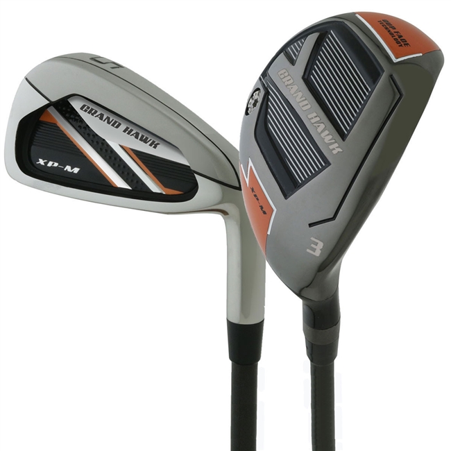 3-PW Grand Hawk XP-M Hybrid/Iron Combo Set