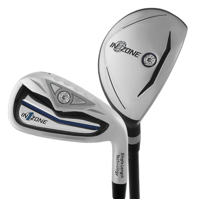 4 Hybrid and 5-PW In1Zone Single Length Iron Set