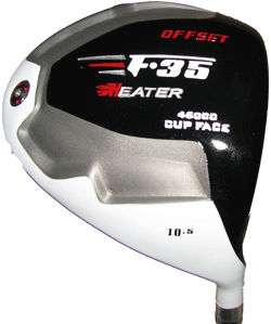 Heater F-35 Offset Cup Face Titanium Driver Component