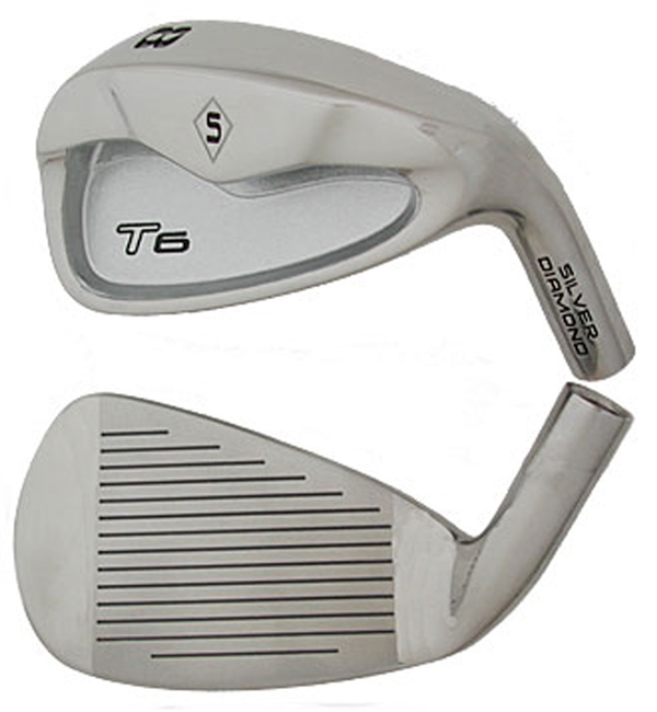 4-PW, SW Silver Diamond T6 Irons