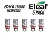 eLeaf EC-M Coils - 0.15oHm Mesh for MELO 4 (Five Pack)