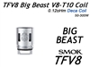 Smok TFV8 Big Beast Coils - V8T10