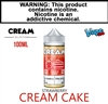 Vape100 Cream Collection - Strawberry Cream Cake (100mL)