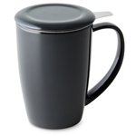 Curve Tall Tea Mug with Infuser & Lid