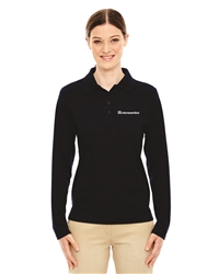 Ladies' Pinnacle Performance Long Sleeve Piqué Polo