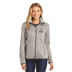 Port Authority Ladies Sweater Fleece Jacket