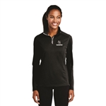 Sport-Tek Ladies Sport-Wick Textured 1/4-Zip Pullover